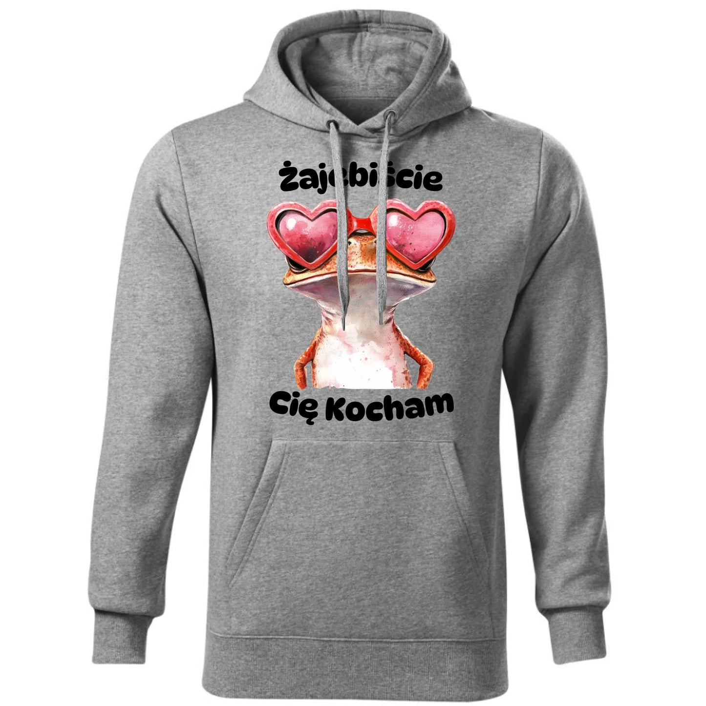 Bluza męska z kapturem - Żajebiście Cię Kocham W17 - StoryCups.pl