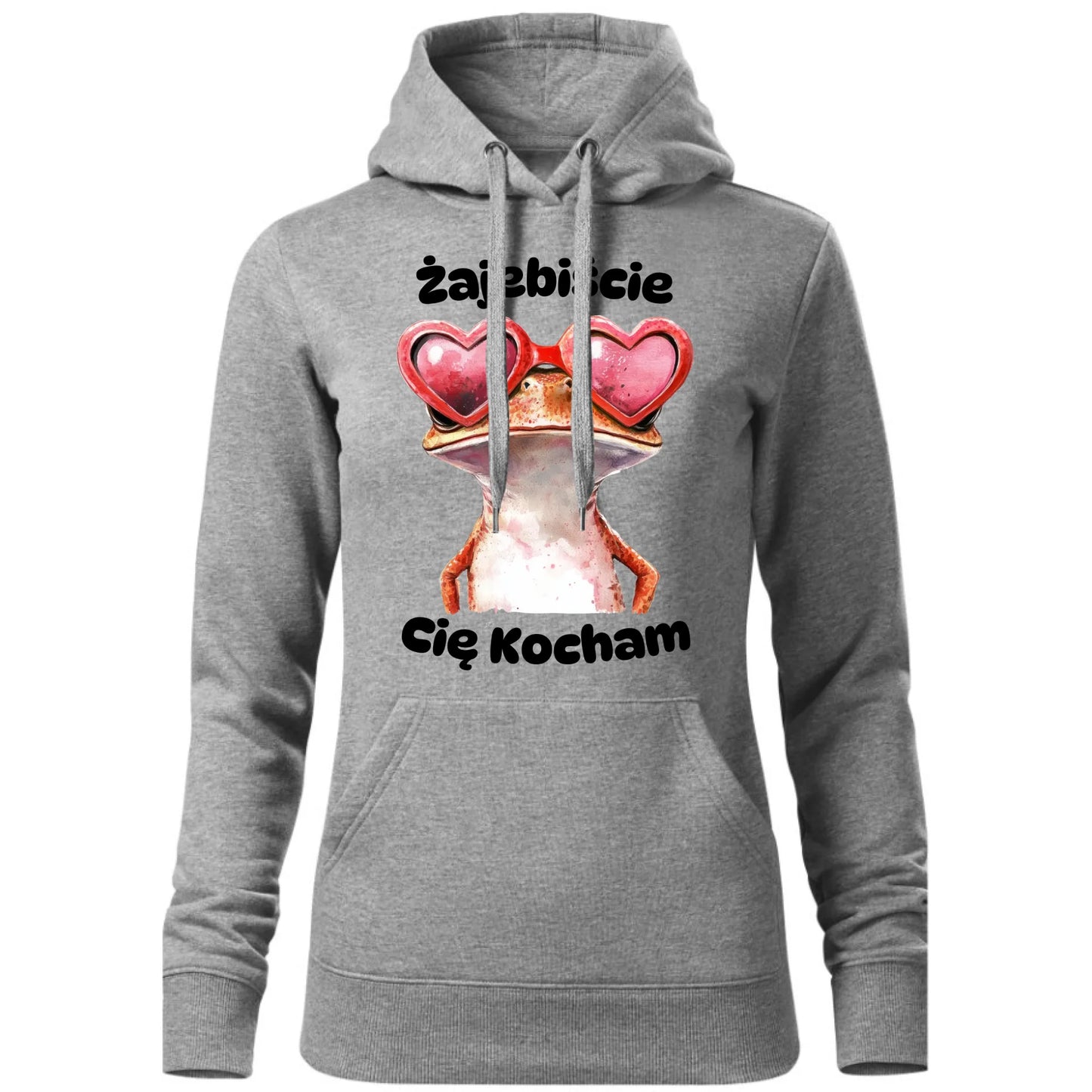 Bluza damska z kapturem - Żajebiście Cię Kocham W17 - StoryCups.pl