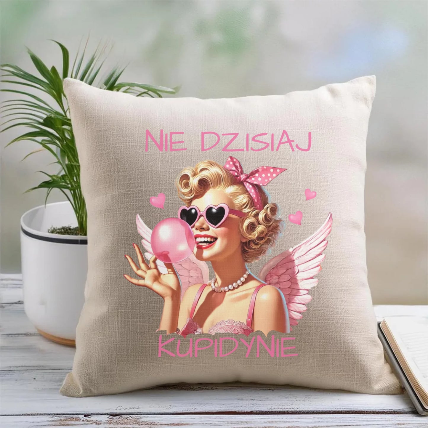 Poduszka na Walentynki dla singielki - Nie dzisiaj W18 - StoryCups.pl