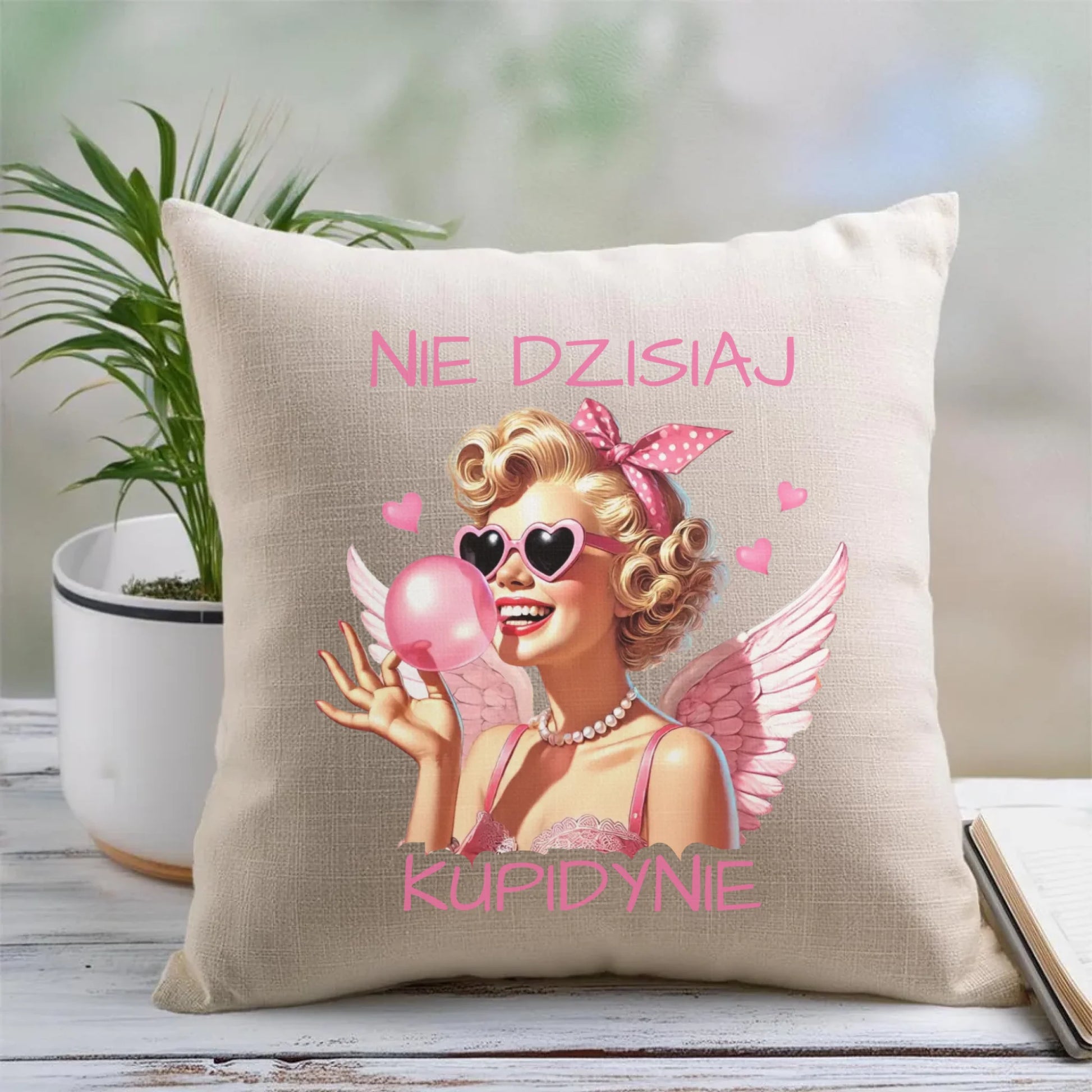 Poduszka na Walentynki dla singielki - Nie dzisiaj W18 - StoryCups.pl