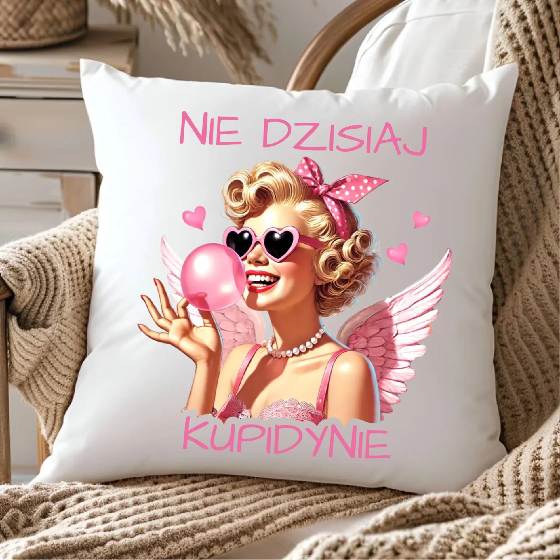 Poduszka na Walentynki dla singielki - Nie dzisiaj W18 - StoryCups.pl