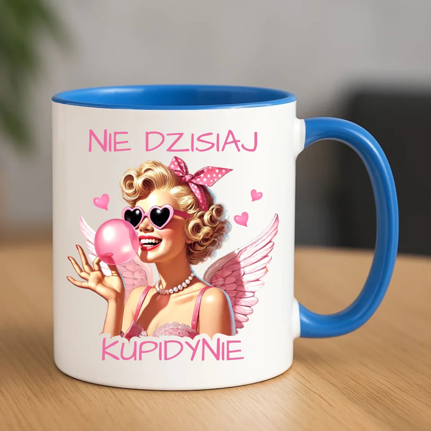 Kubek na Walentynki dla singielki - Nie dzisiaj W18 - StoryCups.pl
