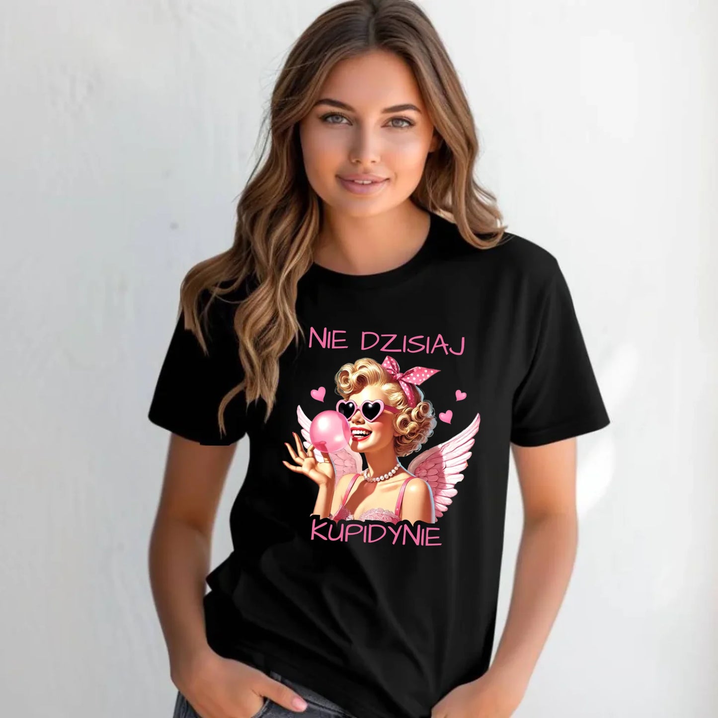 Koszulka damska na Walentynki dla singielki - Nie dzisiaj W18 - StoryCups.pl