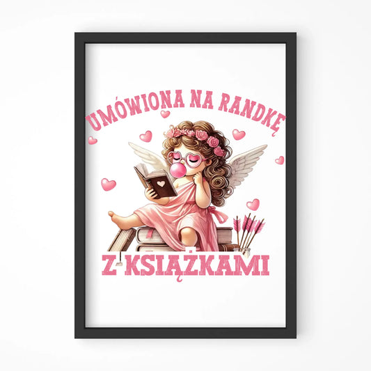 Plakat w ramie dla czytelniczki – Umówiona na randkę W19 - StoryCups.pl