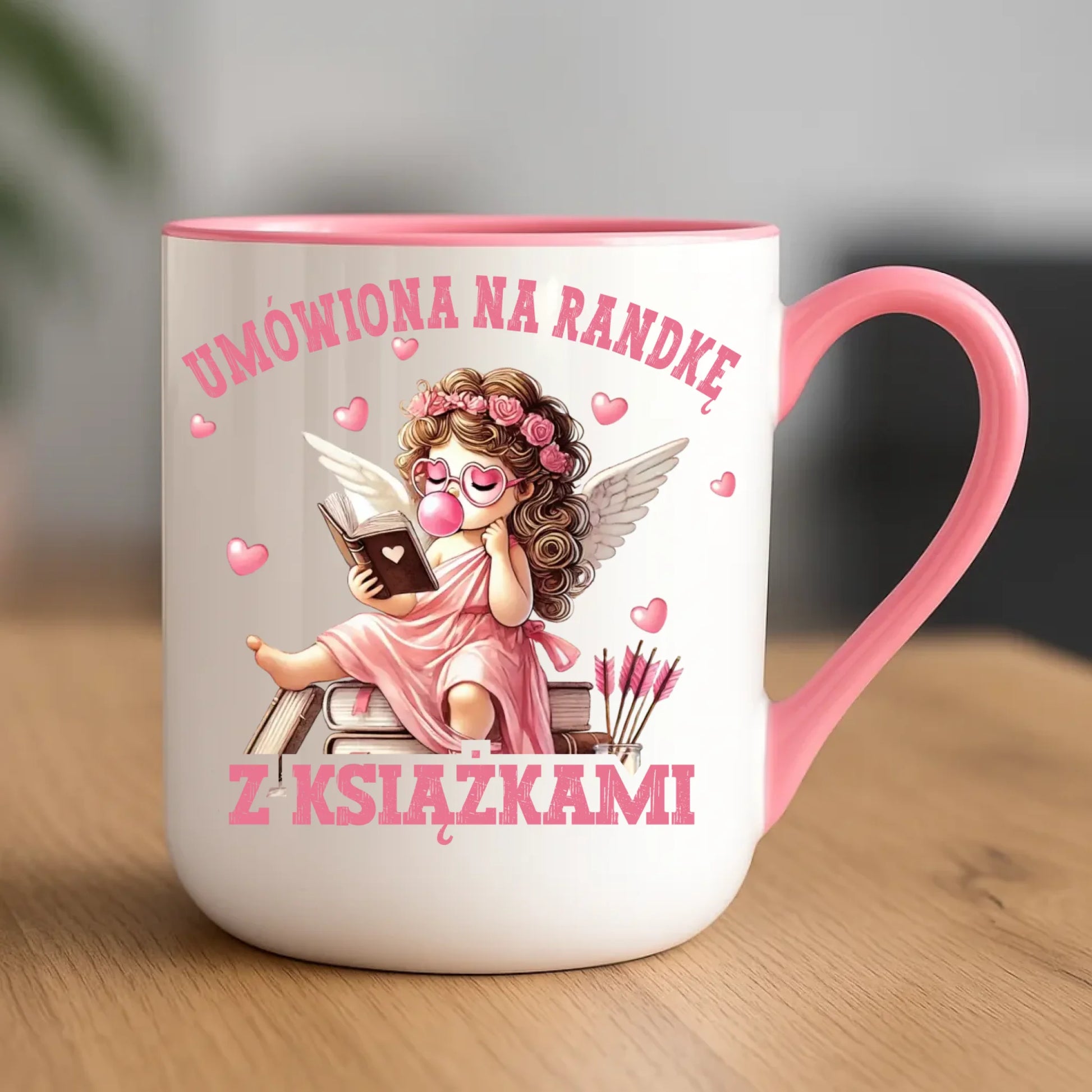 Kubek elegant dla czytelniczki – Umówiona na randkę W19 - StoryCups.pl