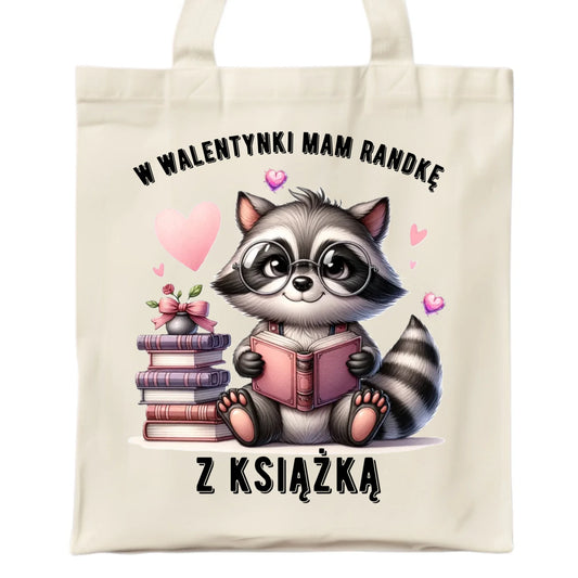 Torba na Walentynki dla mola książkowego – Mam randkę z książką W20