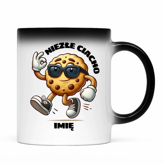 Kubek magiczny - Niezłe ciacho - personalizowany DCH31 - StoryCups.pl