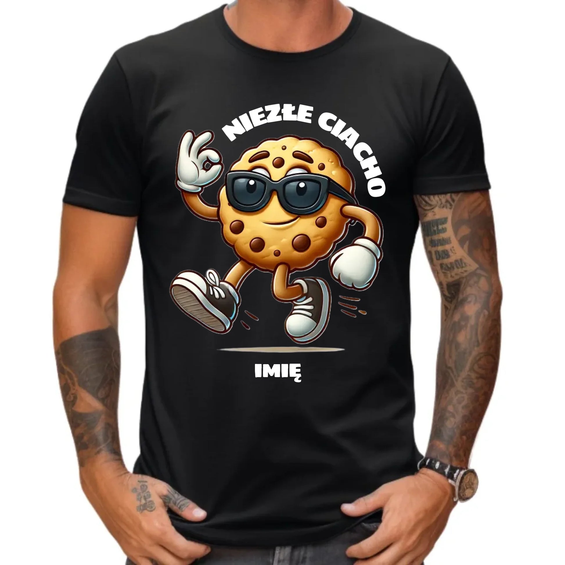 Koszulka męska - Niezłe ciacho - personalizowana DCH31 - StoryCups.pl