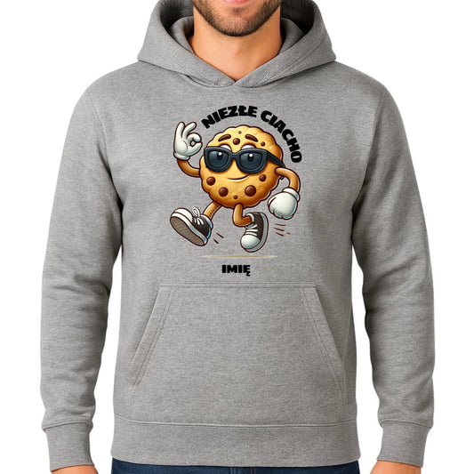 Bluza męska z kapturem - Niezłe ciacho - personalizowana DCH31 - StoryCups.pl