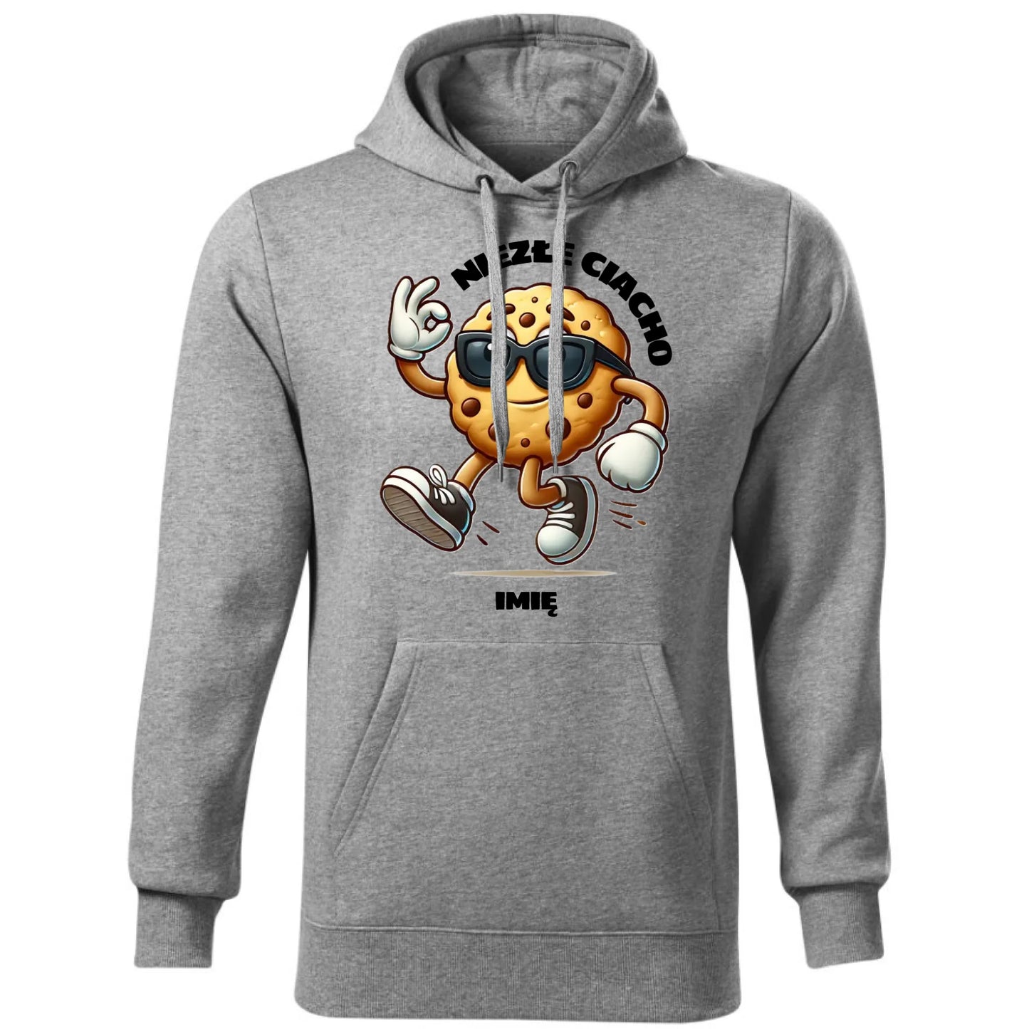 Bluza męska z kapturem - Niezłe ciacho - personalizowana DCH31 - StoryCups.pl