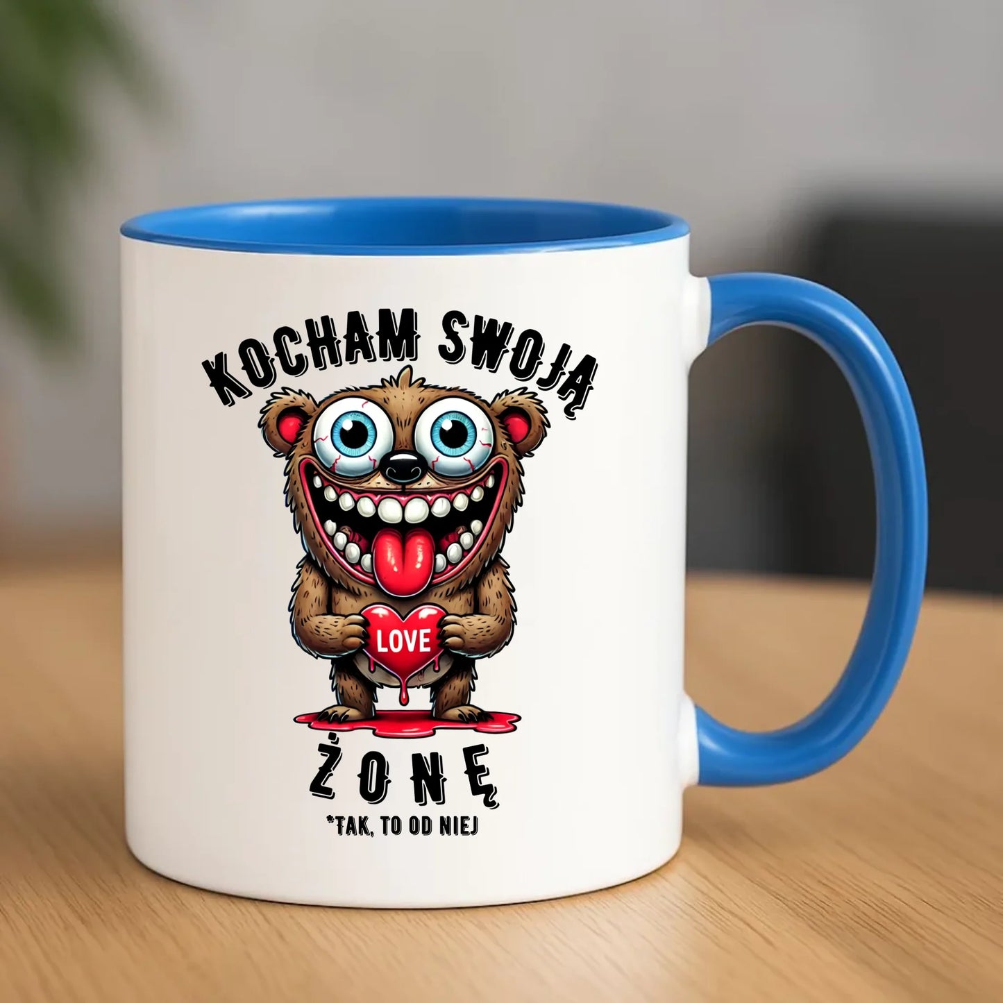 Kubek - prezent dla męża - Kocham swoją żonę W23 - StoryCups.pl