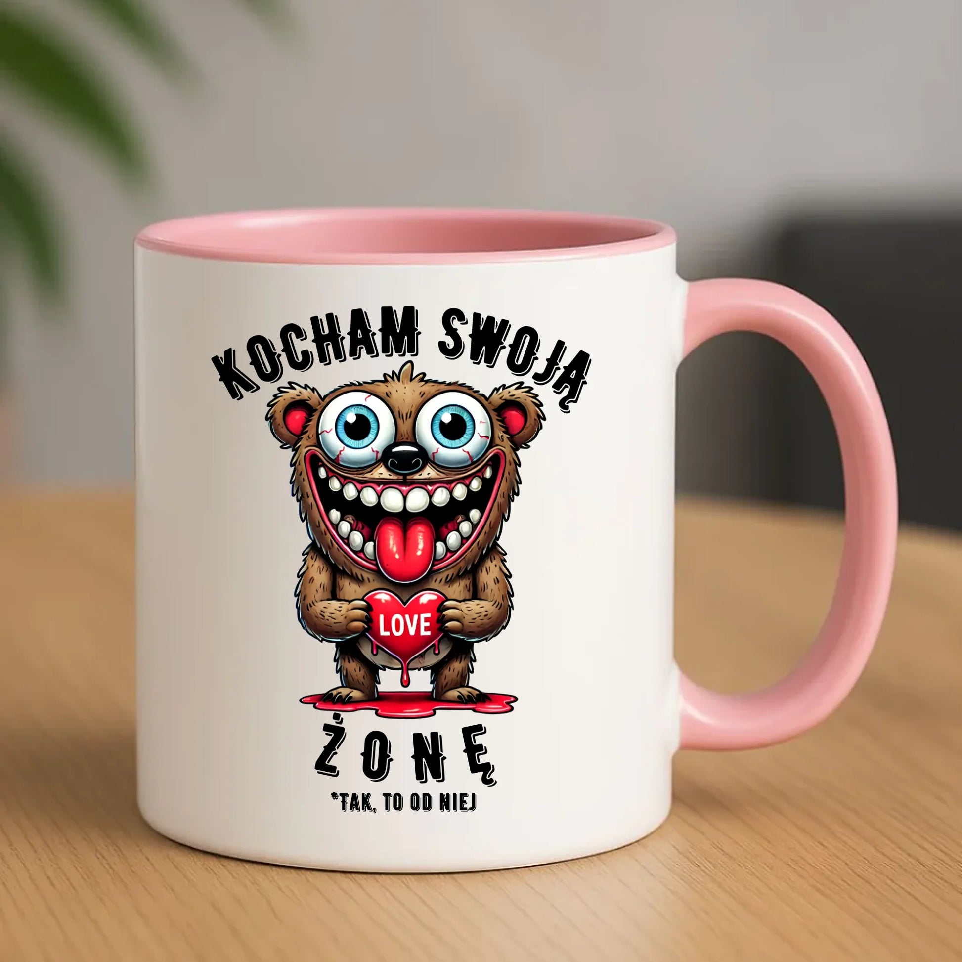 Kubek - prezent dla męża - Kocham swoją żonę W23 - StoryCups.pl