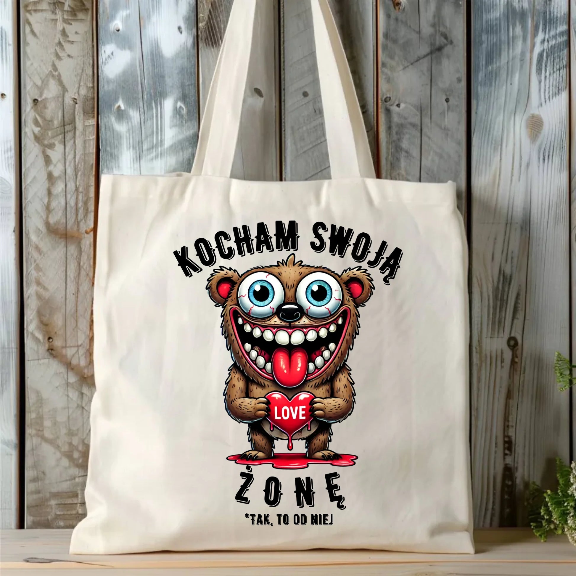 Torba - prezent dla męża - Kocham swoją żonę W23 - StoryCups.pl