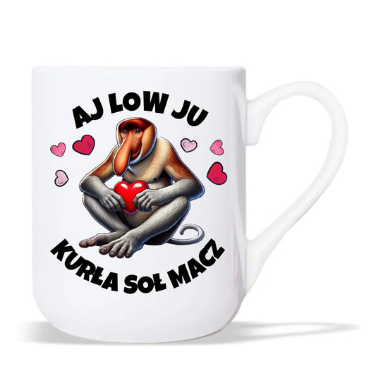 Kubek elegant - Janusz nosacz - Aj low ju kurła W26 - StoryCups.pl