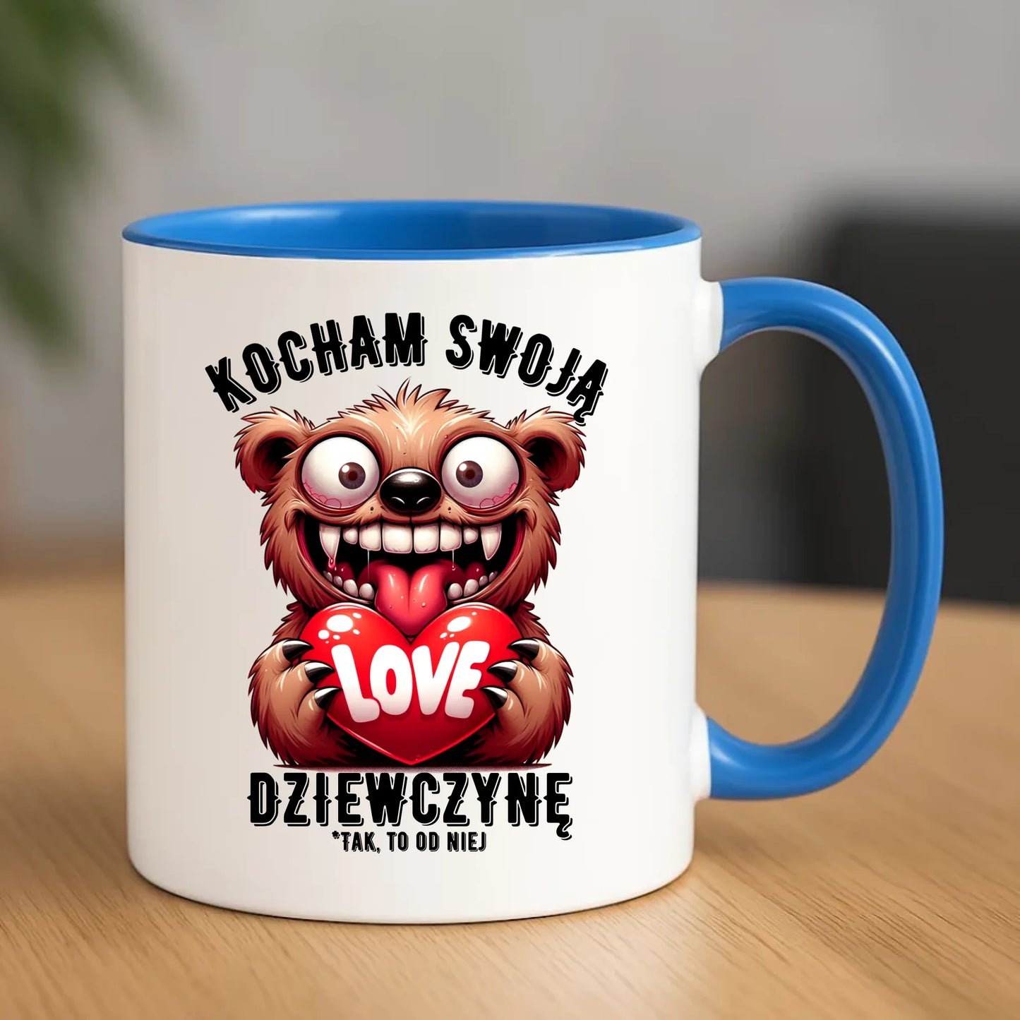 Kubek - prezent dla chłopaka - Kocham swoją dziewczynę W30 - StoryCups.pl