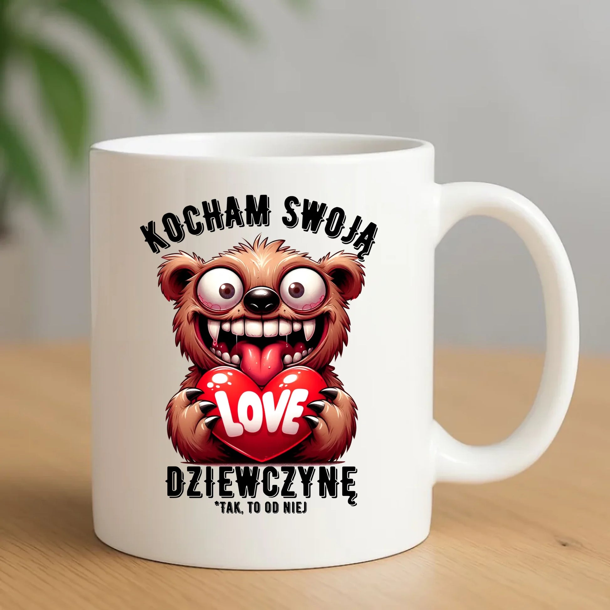 Kubek - prezent dla chłopaka - Kocham swoją dziewczynę W30 - StoryCups.pl