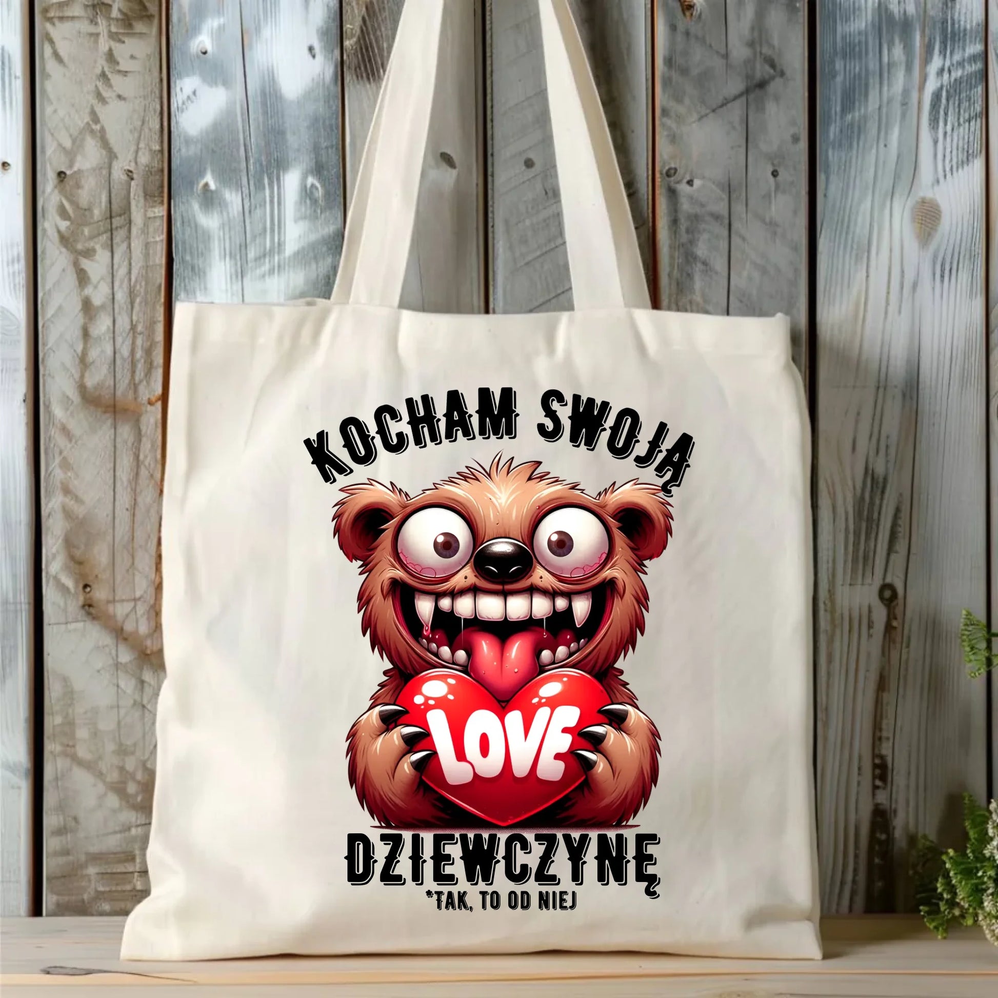 Torba - prezent dla chłopaka - Kocham swoją dziewczynę W30 - StoryCups.pl