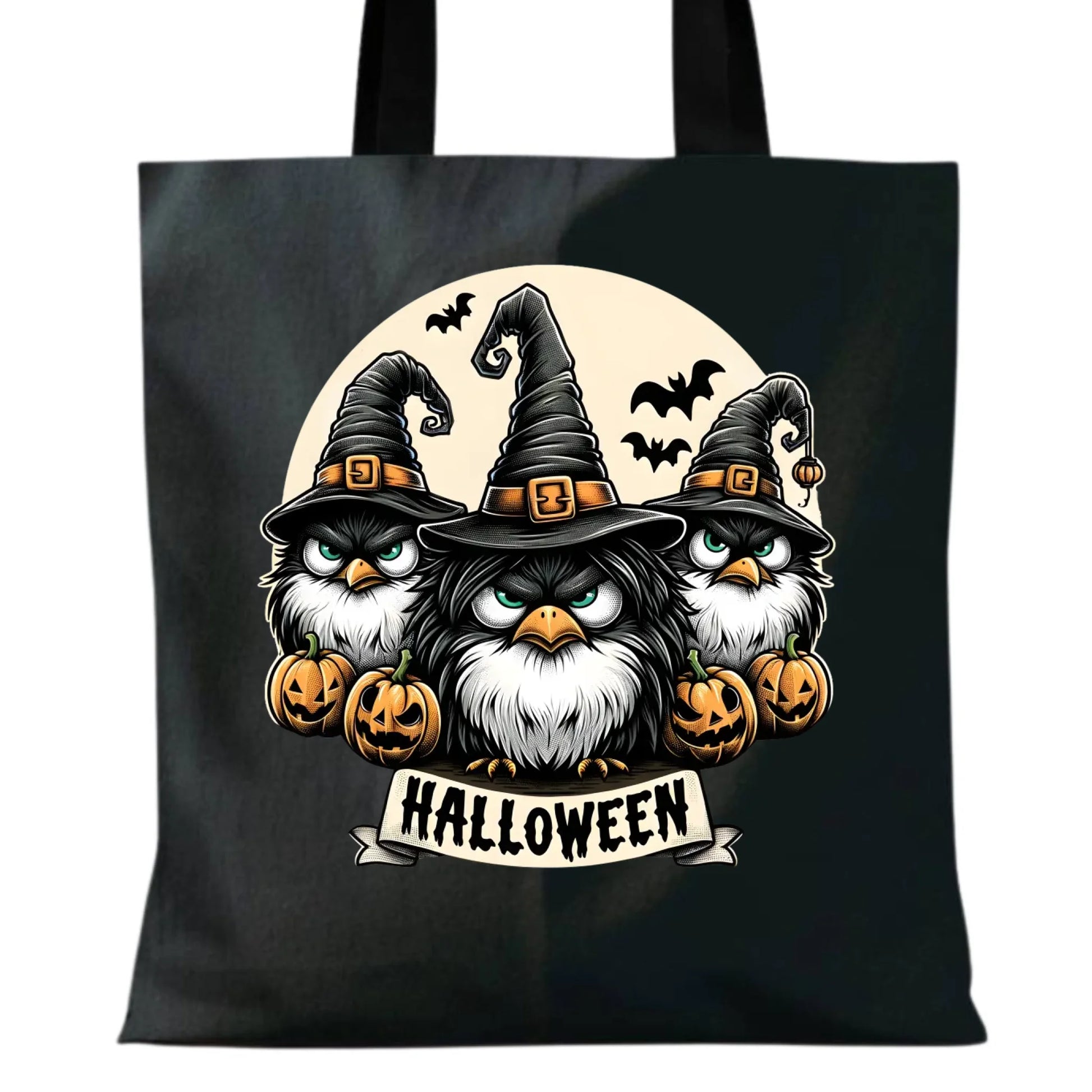 Torba na Halloween - Upiorne sowy wiedźmy HL15 - StoryCups.pl