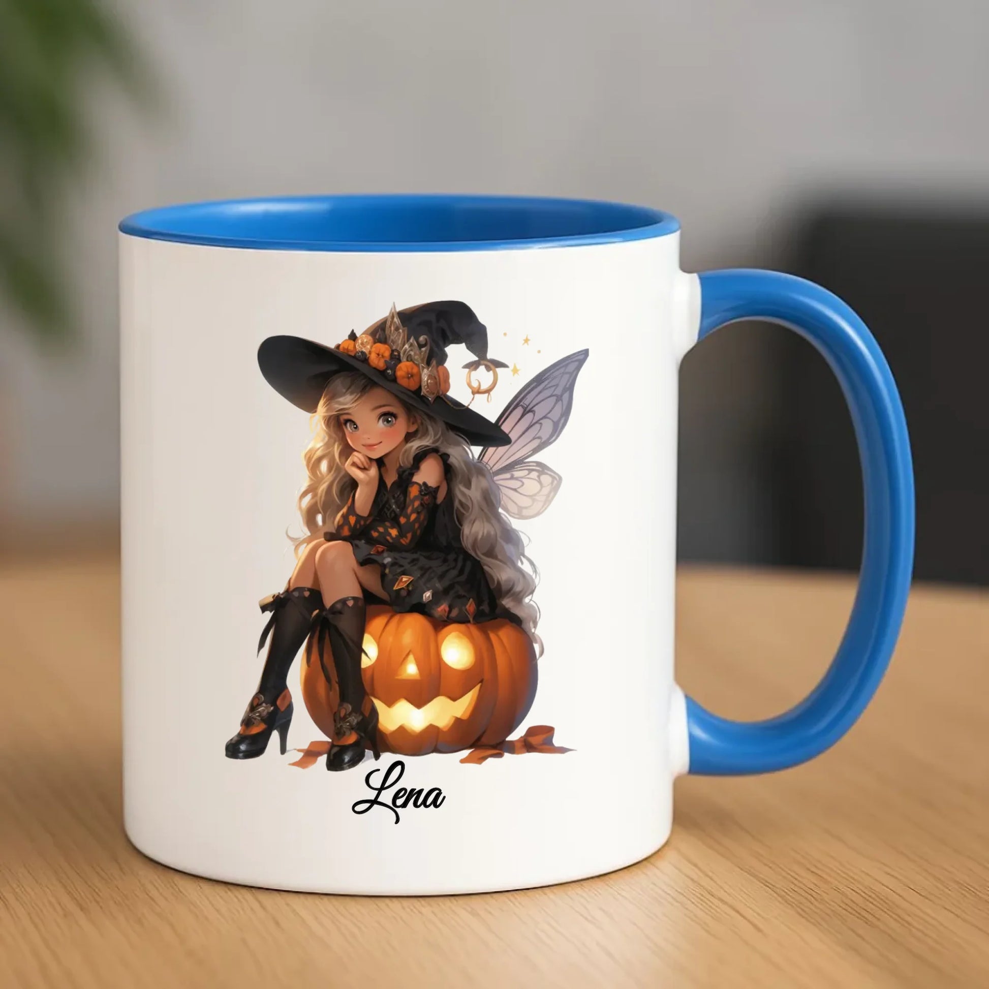 Kubek na Halloween - Wróżka - wybierz postać - personalizowany HL02 - StoryCups.pl