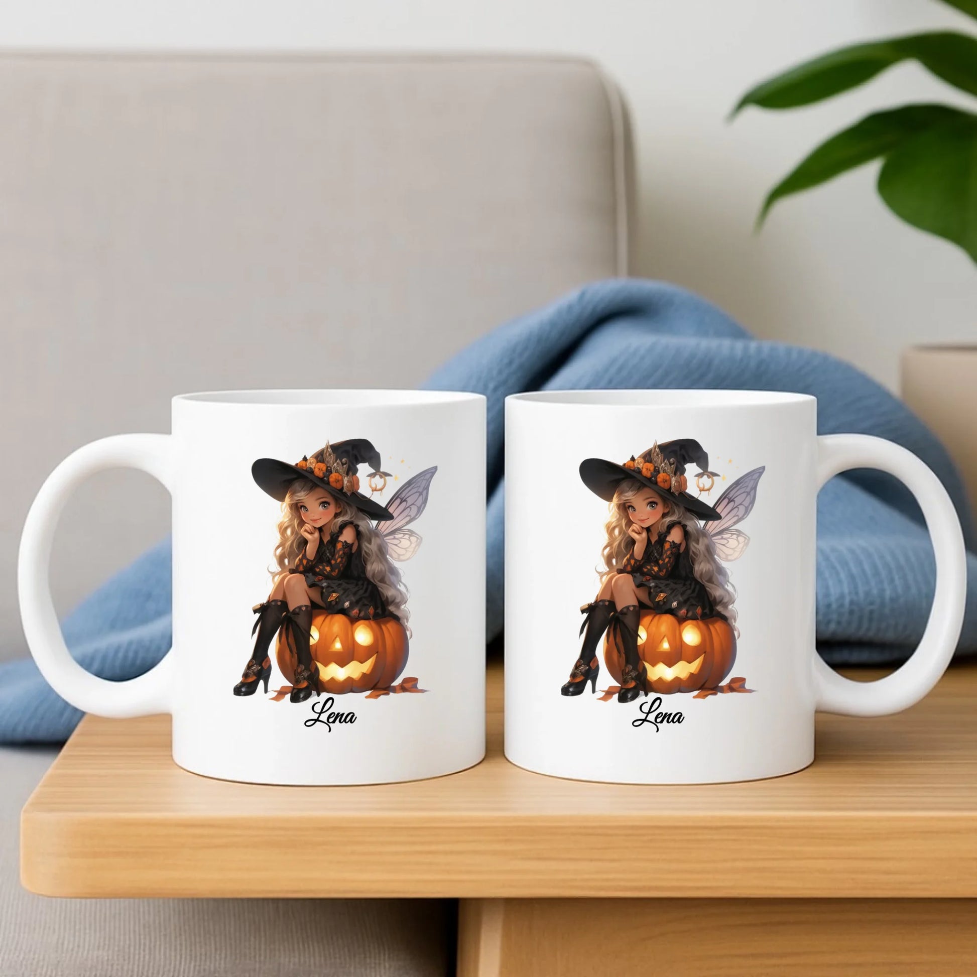 Zestaw na Halloween - Wróżka - wybierz postać - personalizowany HL02 - StoryCups.pl