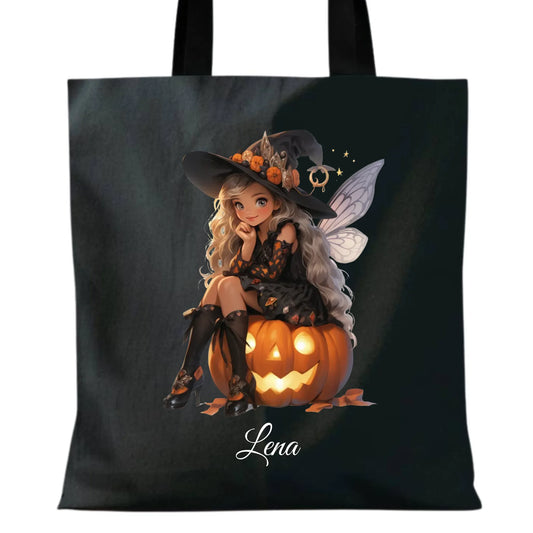 Torba na Halloween - Wróżka - wybierz postać - personalizowana HL02 - StoryCups.pl