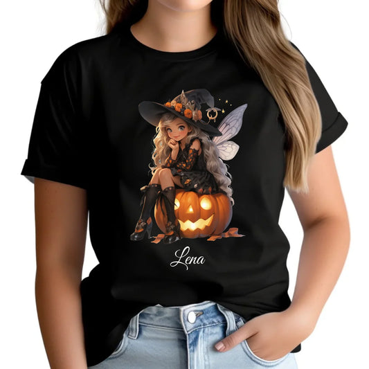 Koszulka na Halloween - Wróżka - wybierz postać - personalizowana HL02 - StoryCups.pl