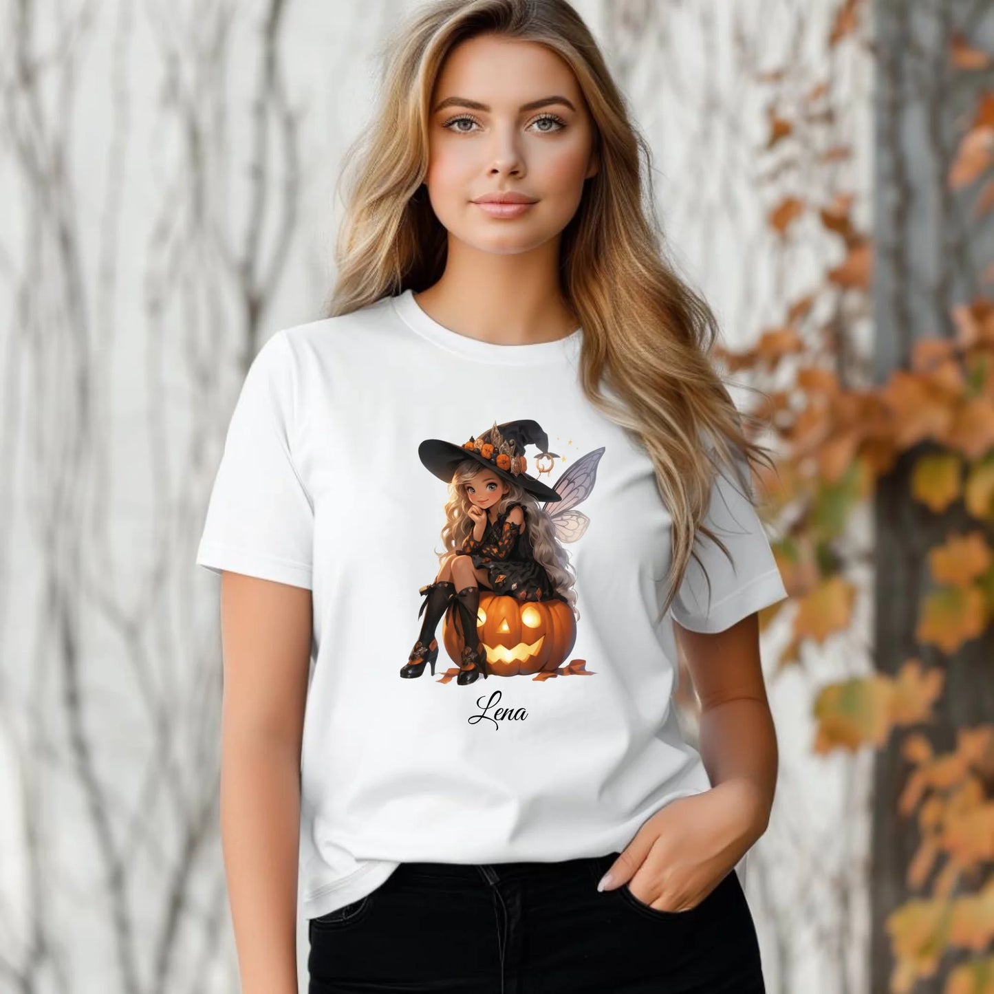 Koszulka na Halloween - Wróżka - wybierz postać - personalizowana HL02 - StoryCups.pl