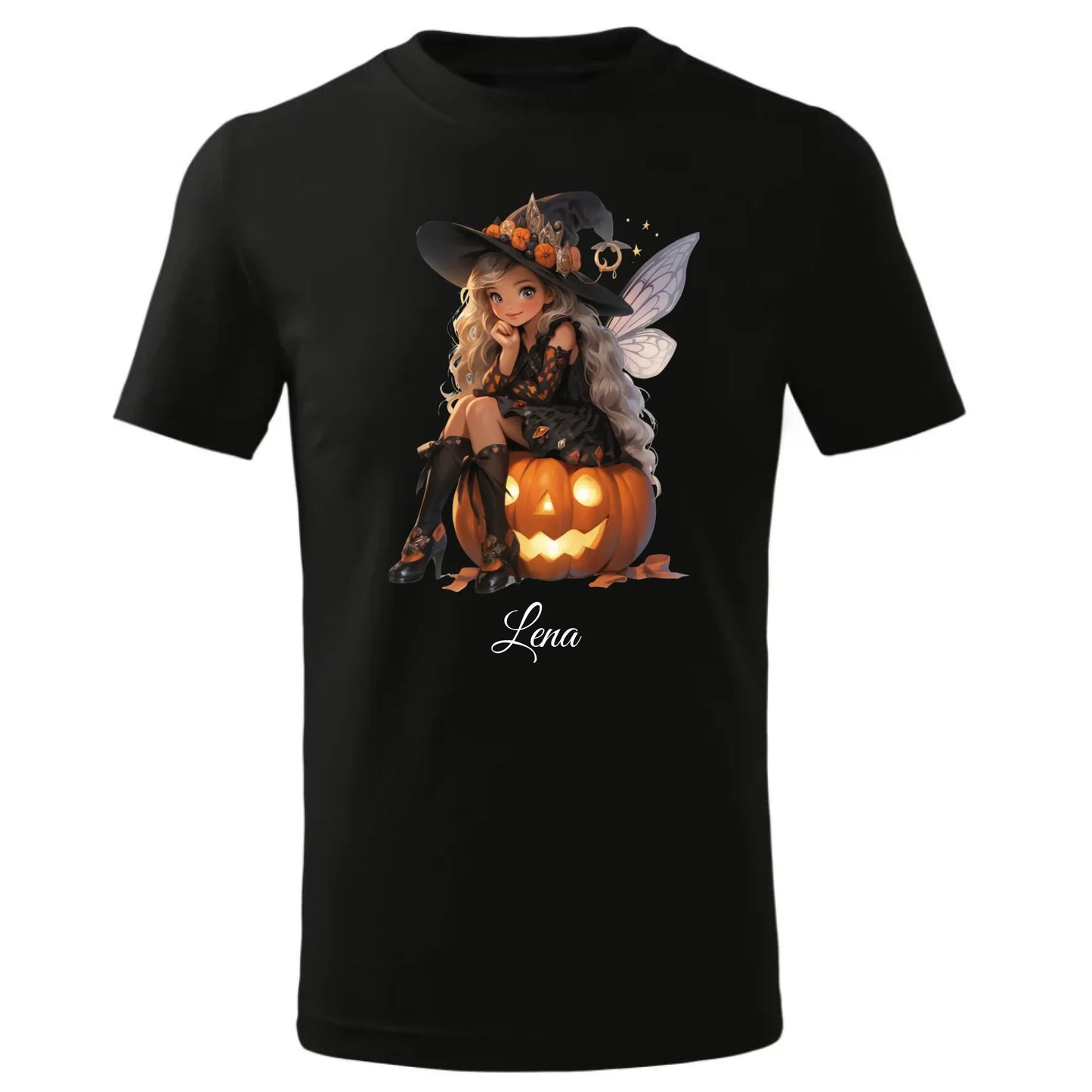Koszulka dziecięca na Halloween - Wróżka - wybierz postać - personalizowana HL02 - StoryCups.pl