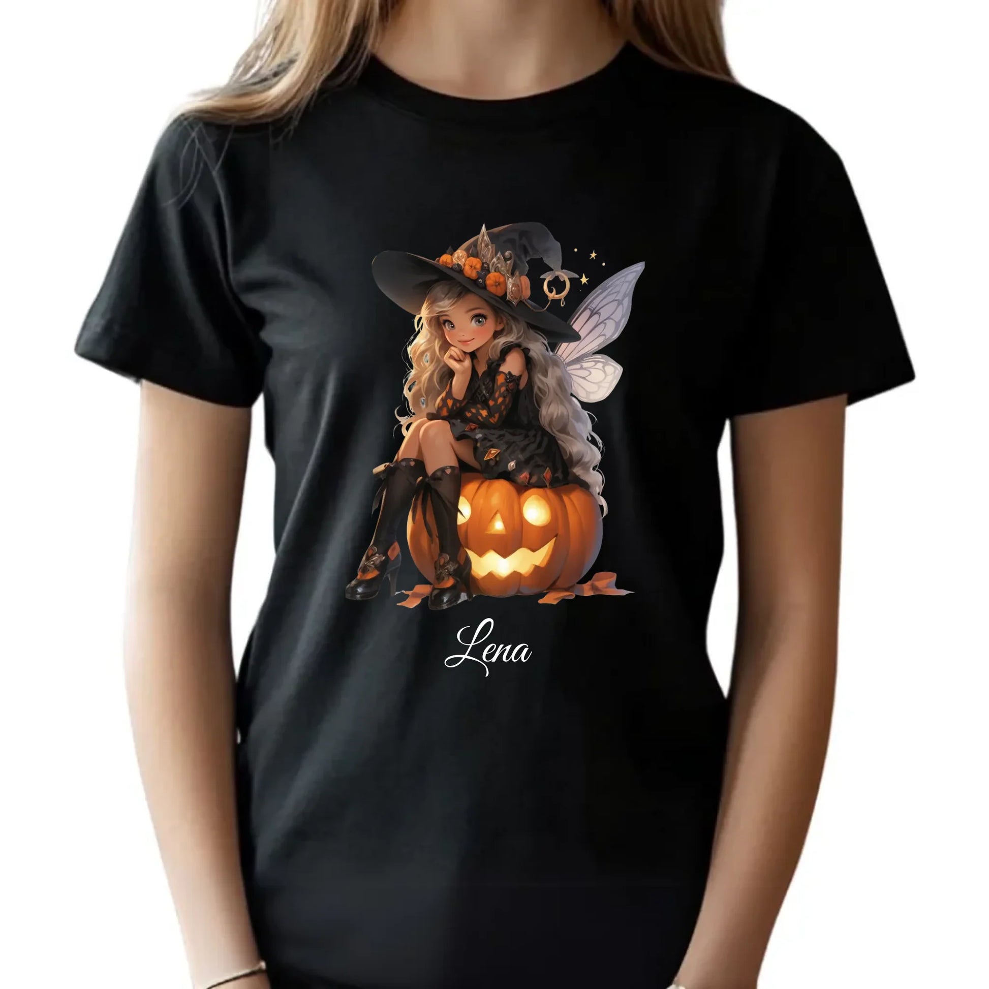 Koszulka dziecięca na Halloween - Wróżka - wybierz postać - personalizowana HL02 - StoryCups.pl