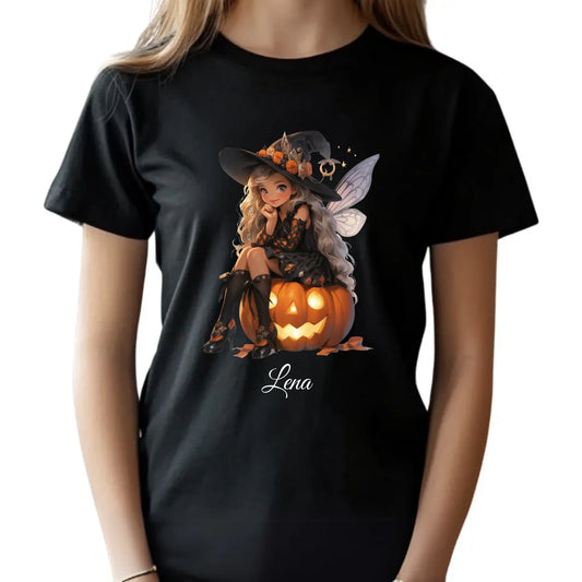 Koszulka dziecięca na Halloween - Wróżka - wybierz postać - personalizowana HL02 - StoryCups.pl