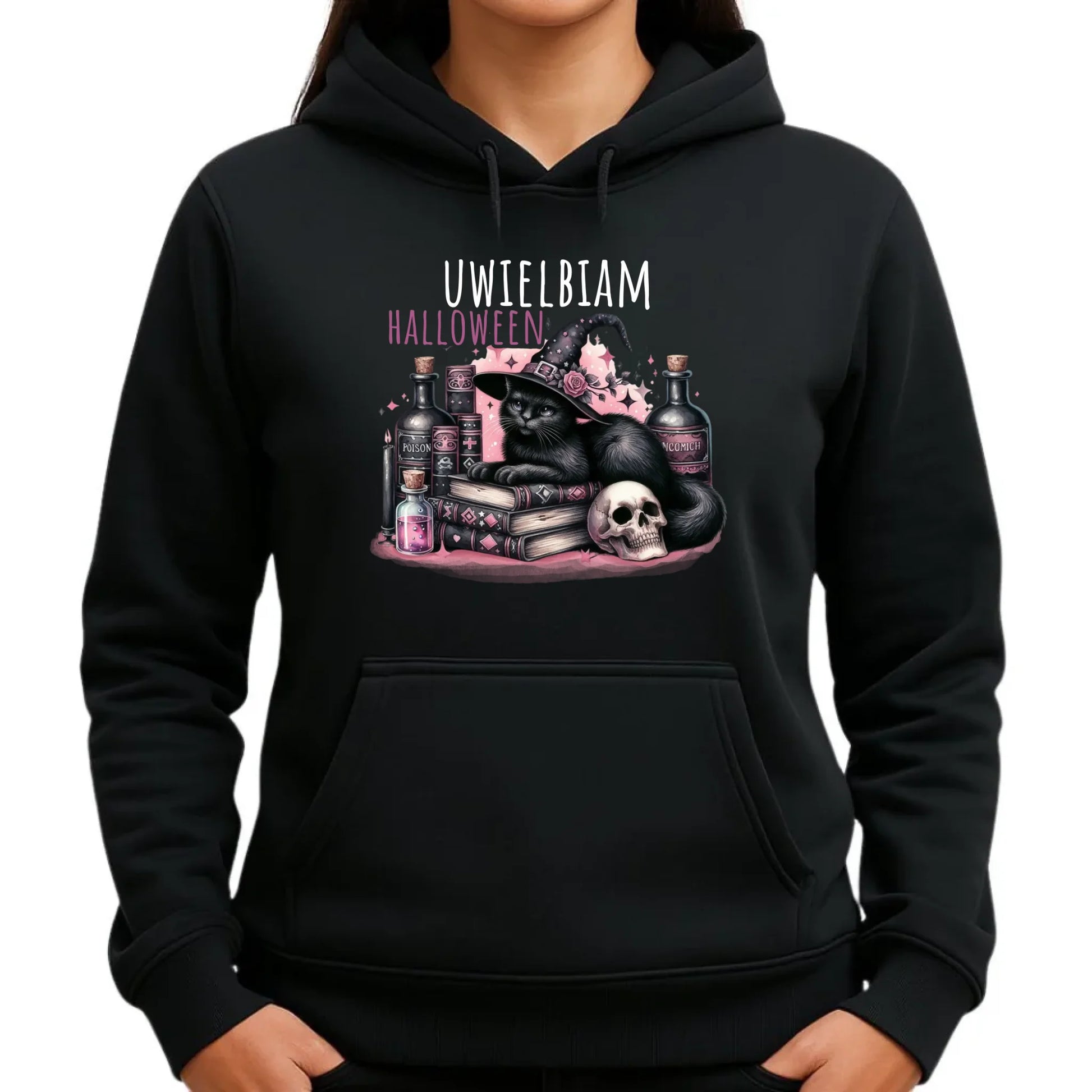 Bluza damska z kapturem na Halloween - In my fantasy era HL04 - StoryCups.pl