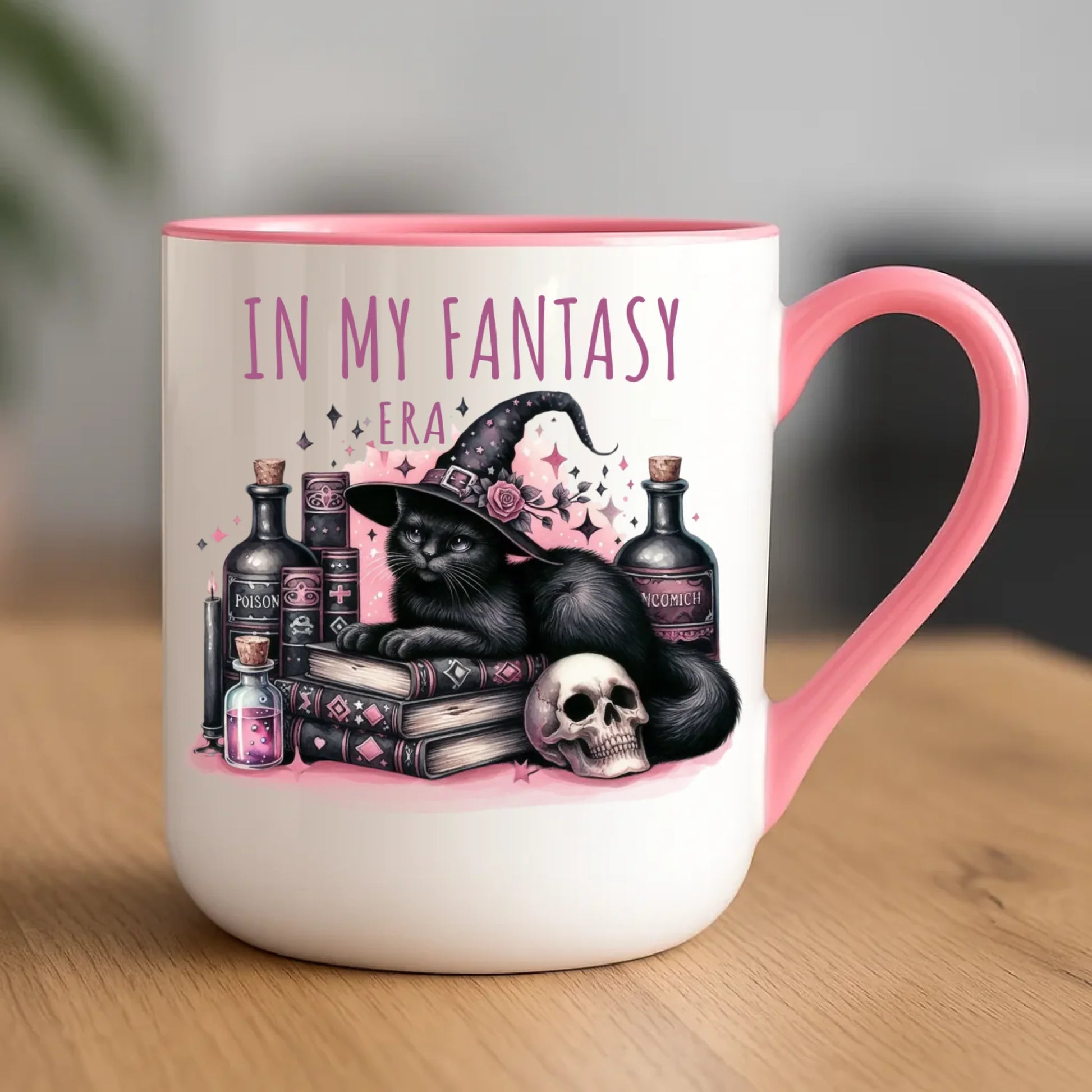 Kubek elegant na Halloween - In my fantasy era HL04 - StoryCups.pl
