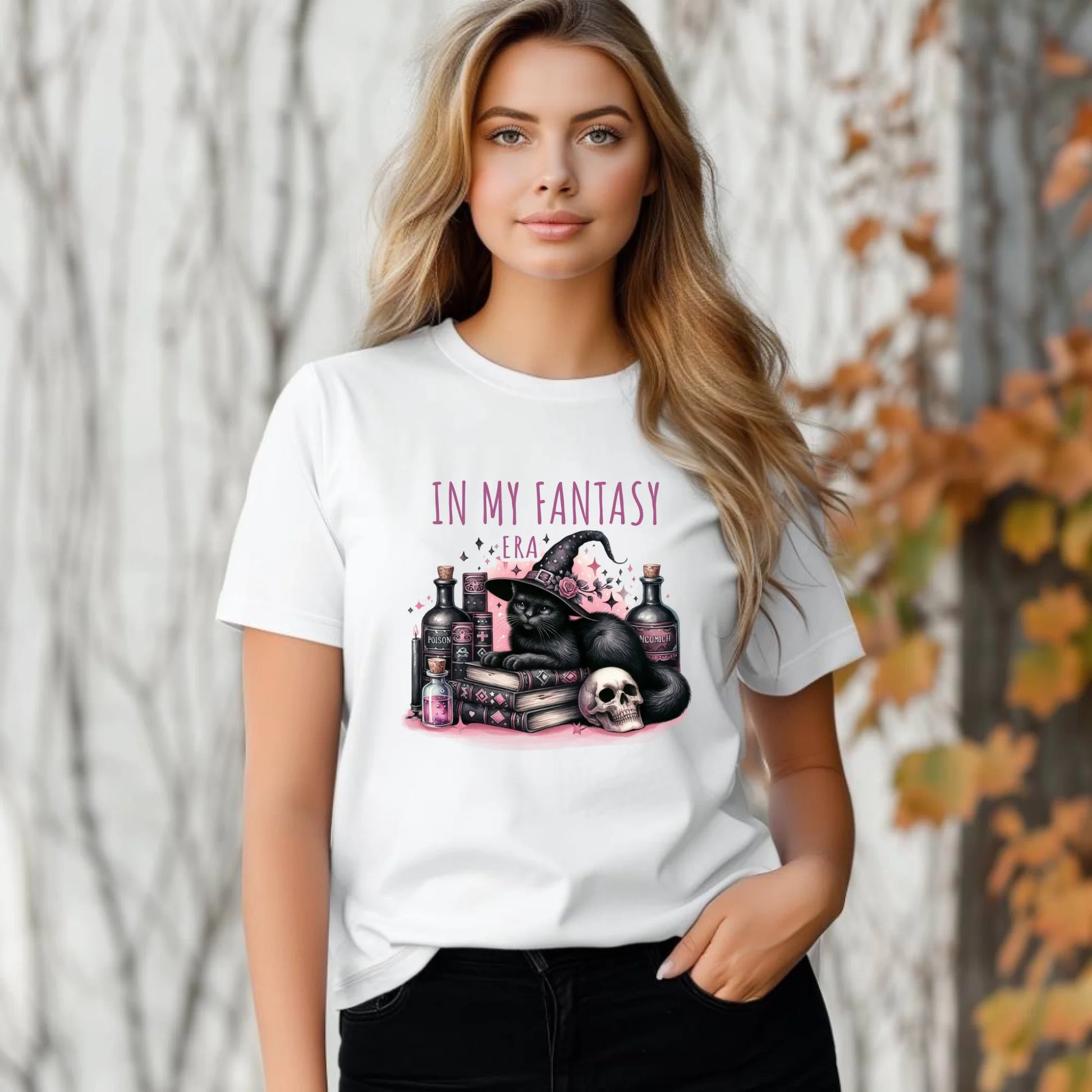 Koszulka damska na Halloween - In my fantasy era HL04 - StoryCups.pl