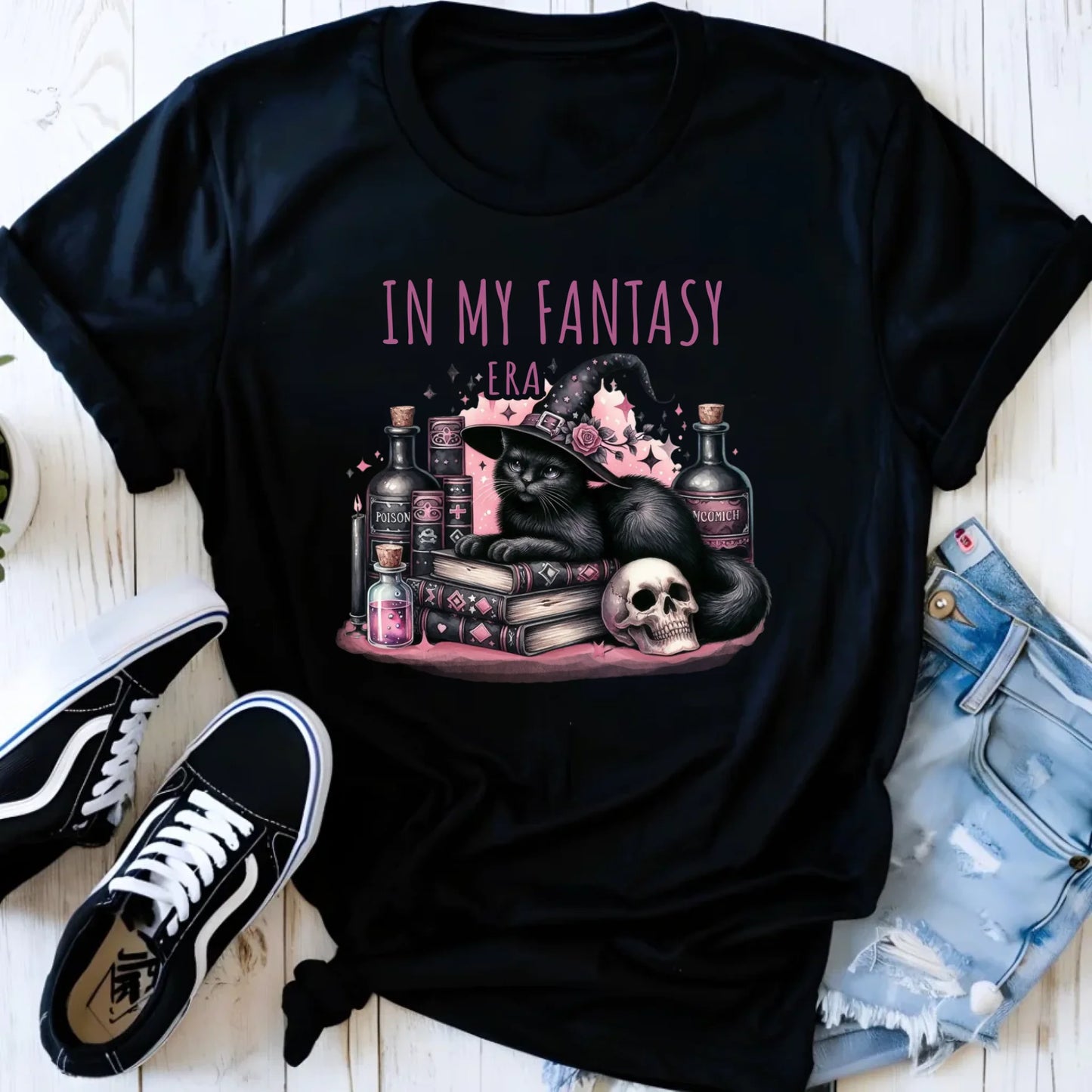 Koszulka damska na Halloween - In my fantasy era HL04 - StoryCups.pl
