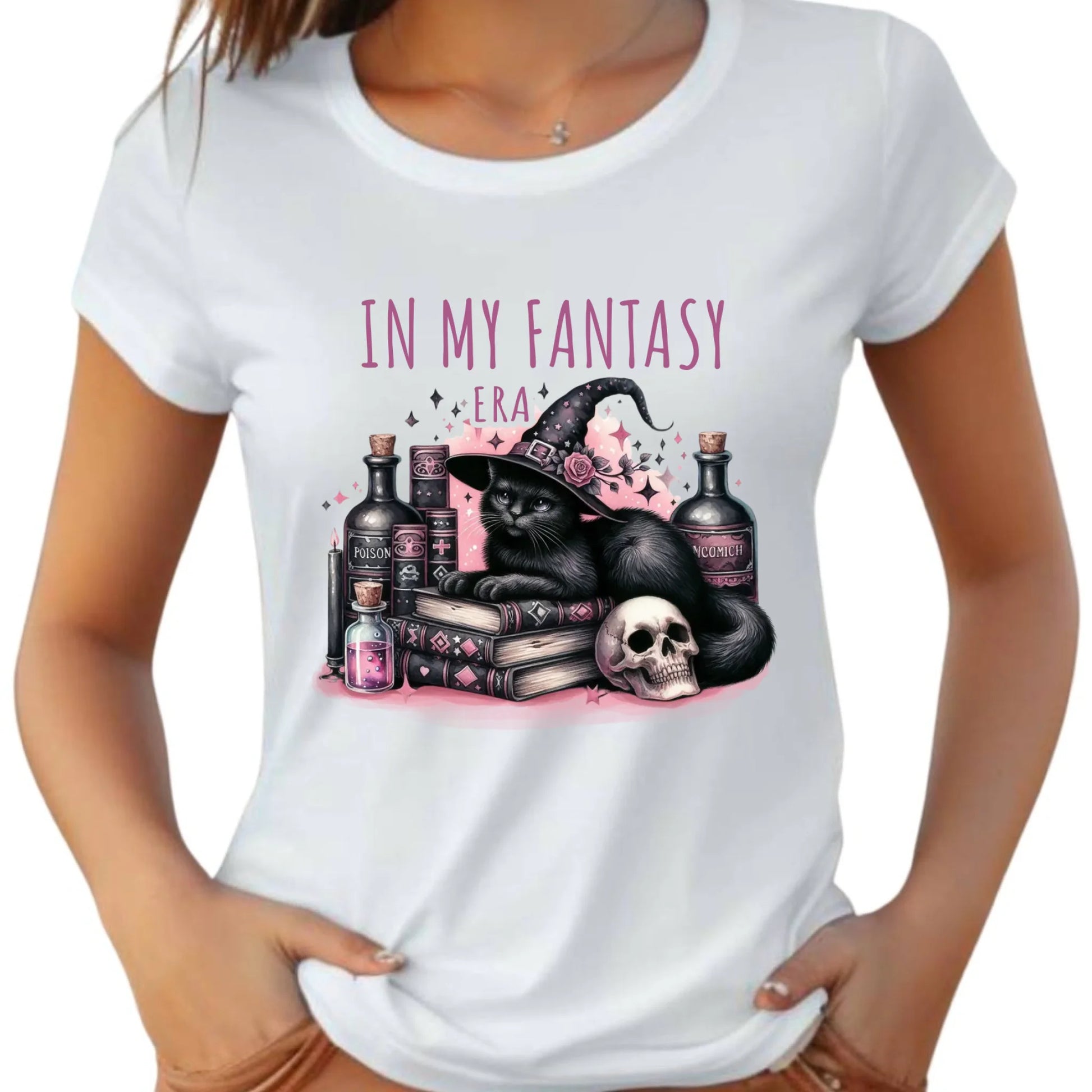 Koszulka damska na Halloween - In my fantasy era HL04 - StoryCups.pl