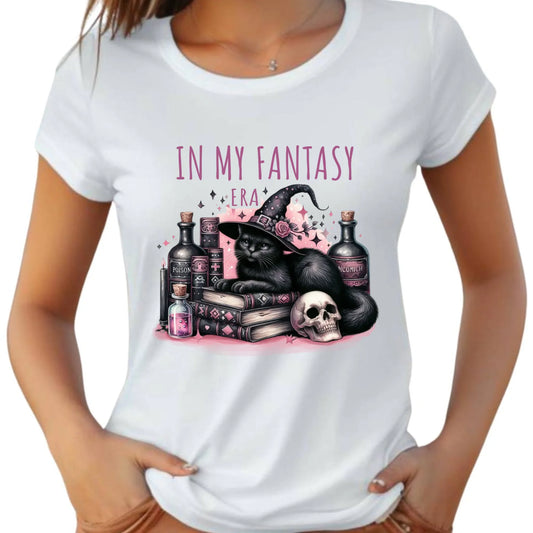 Koszulka damska na Halloween - In my fantasy era HL04