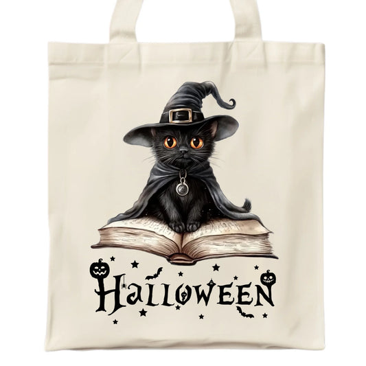 Torba eko na Halloween - Kot Czarodziej HL06 - StoryCups.pl