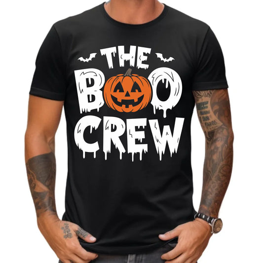 Koszulka męska na Halloween - The Boo Crew HL12 - StoryCups.pl