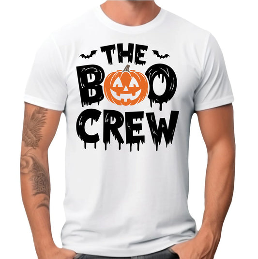 Koszulka męska na Halloween - The Boo Crew HL12 - StoryCups.pl