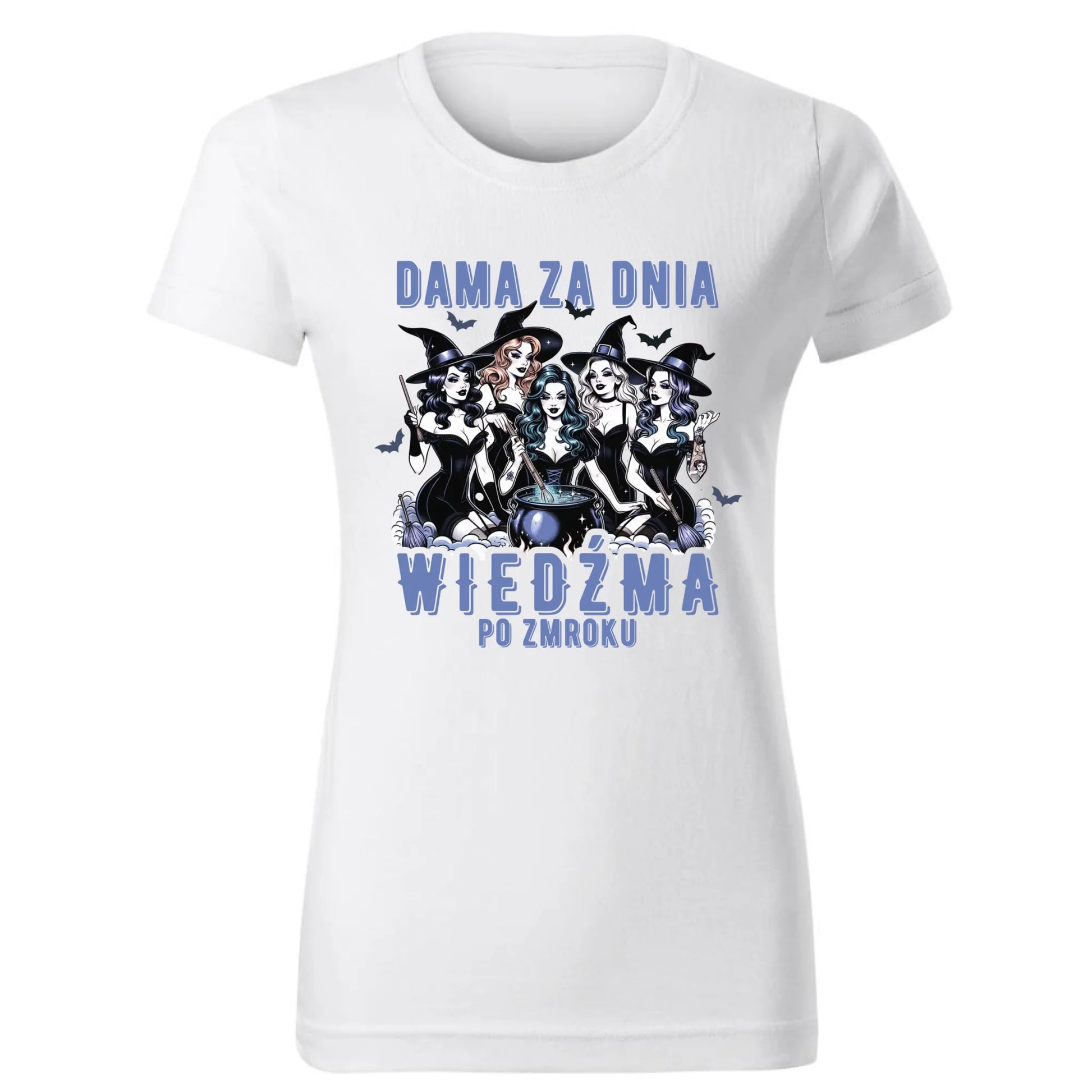 Koszulka damska - Dama za dnia wiedźma po zmroku HL16 - StoryCups.pl