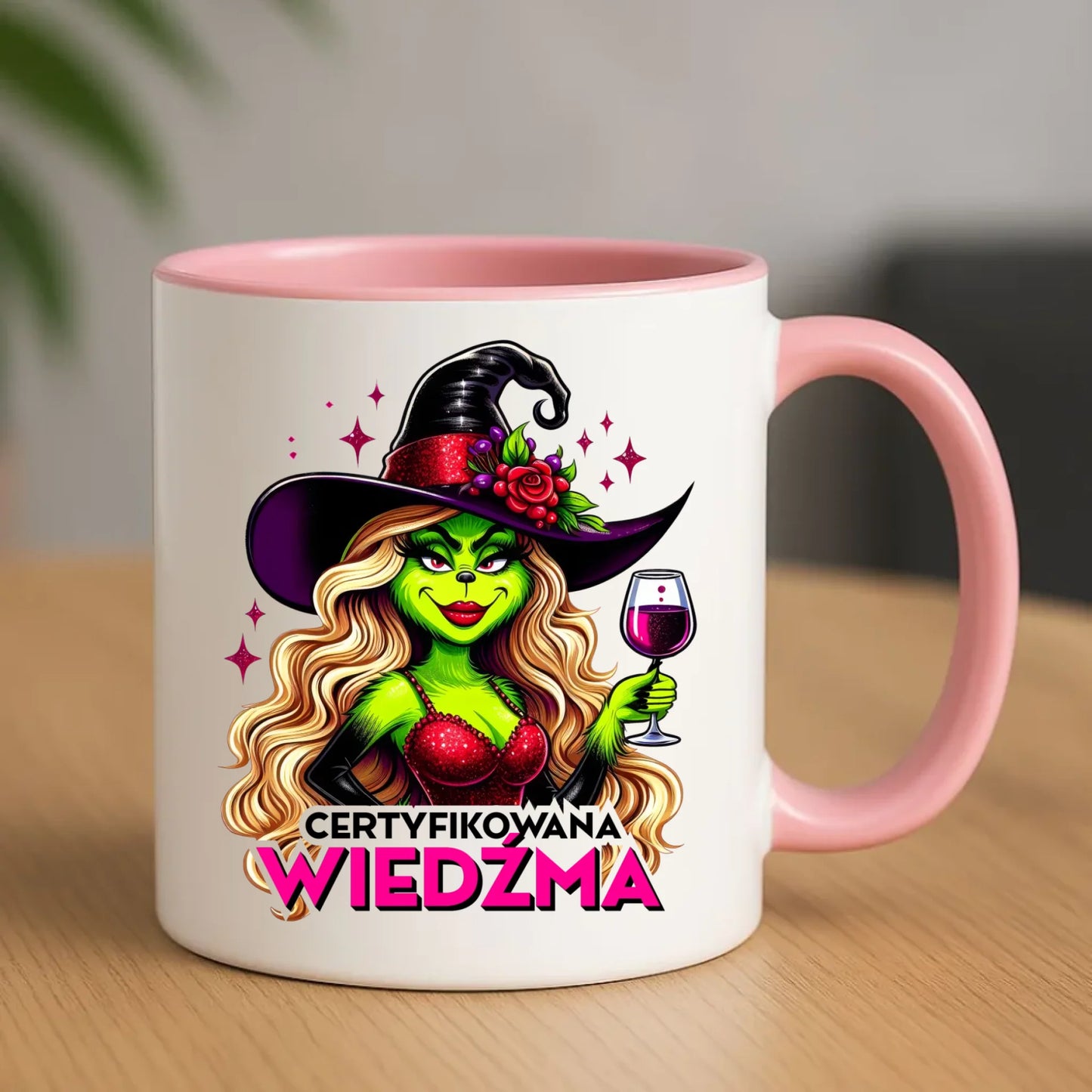 Kubek - Certyfikowana wiedźma - śmieszny HL13 - StoryCups.pl
