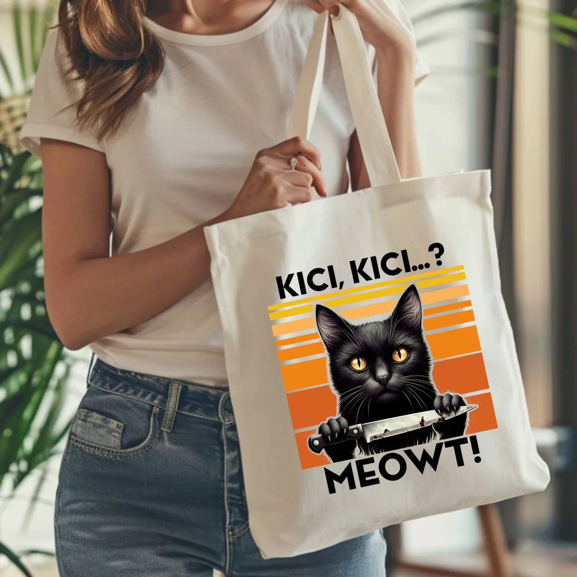 Torba - Kot z nożem - Kici, kici... MEOWT! HL17 - StoryCups.pl