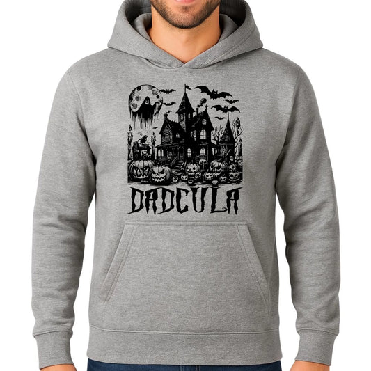 Bluza męska z kapturem na Halloween dla taty - Upiorny dom - Dadcula HL19 - StoryCups.pl