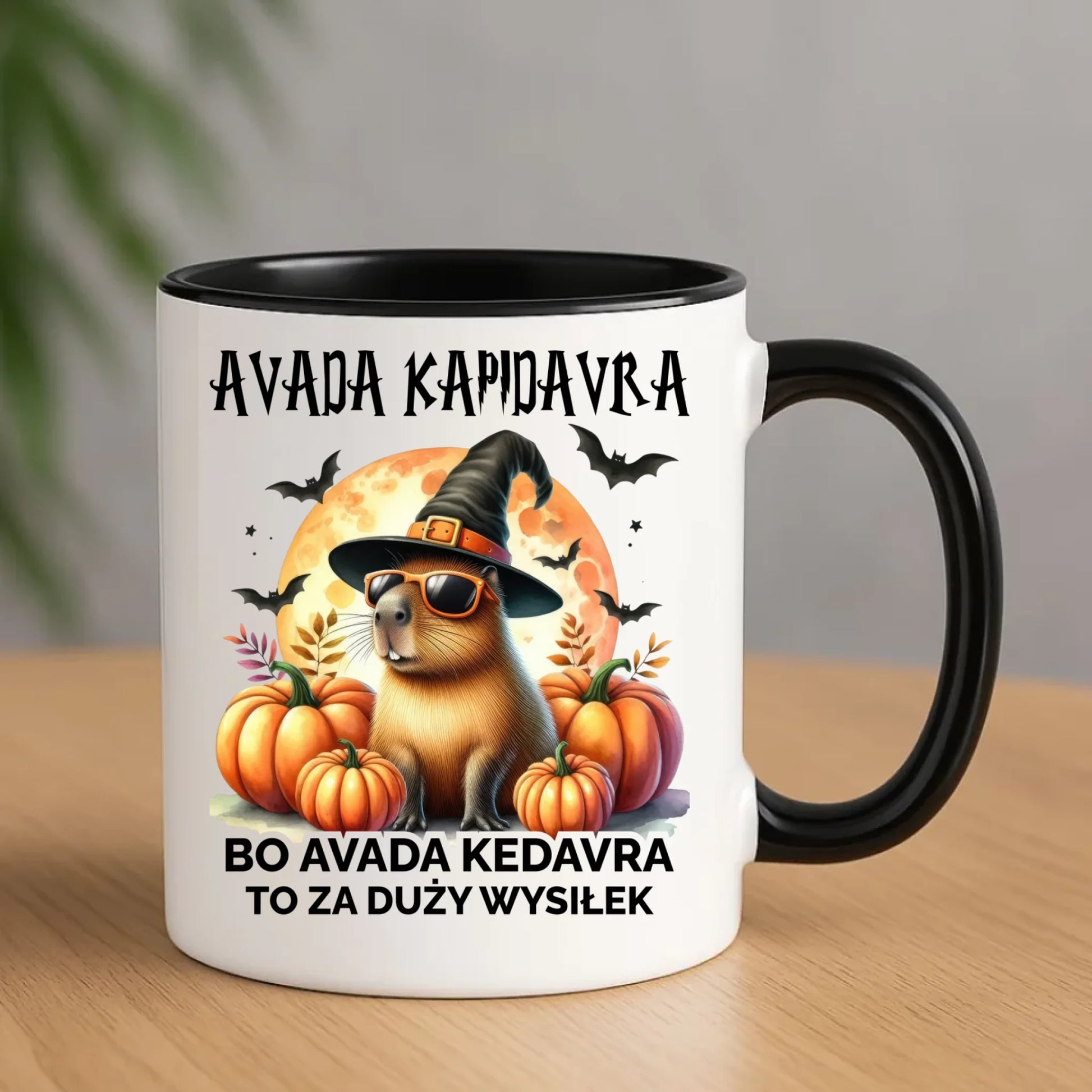 Kubek halloweenowy - Kapibara - Avada Kapidavra HL21 - StoryCups.pl