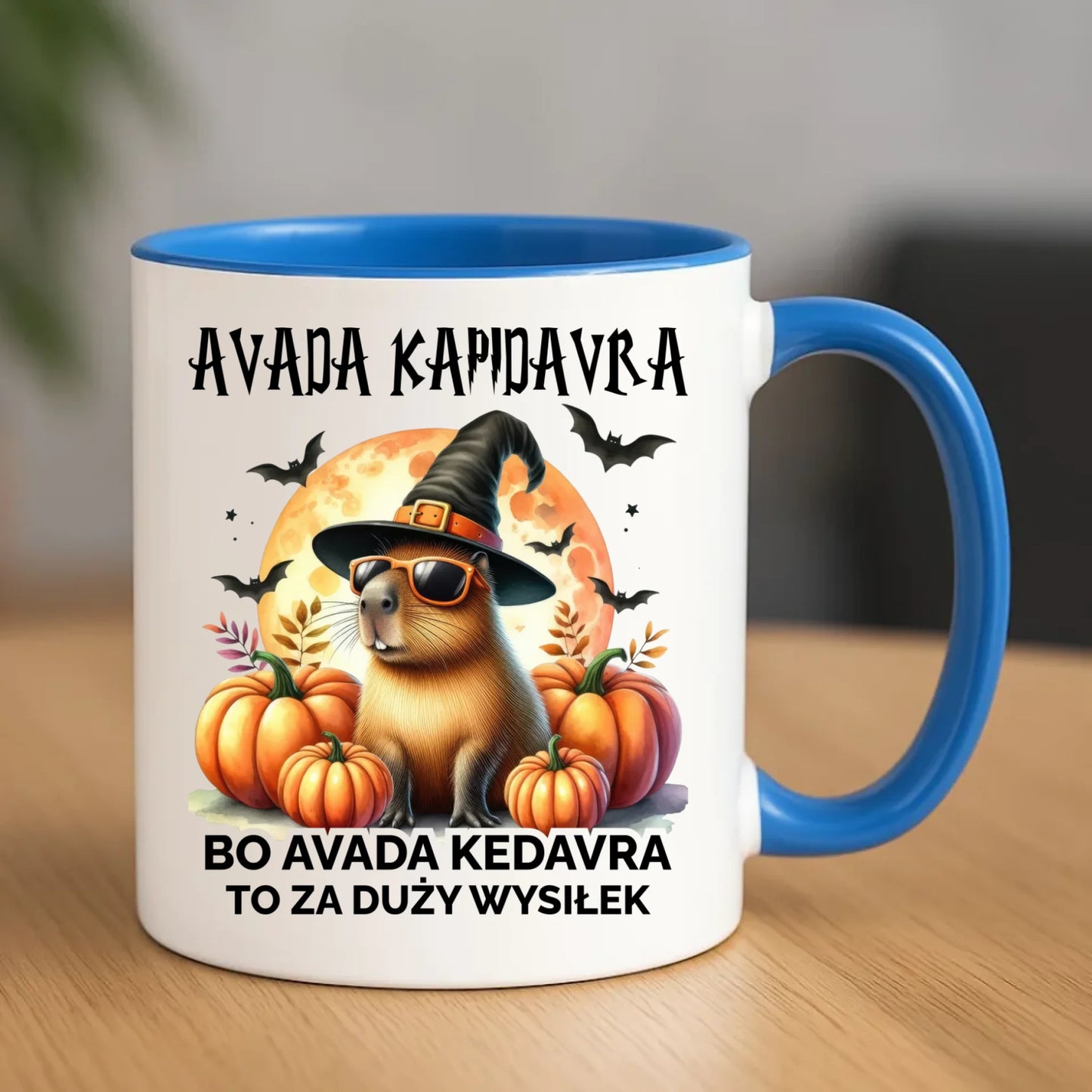 Kubek halloweenowy - Kapibara - Avada Kapidavra HL21 - StoryCups.pl