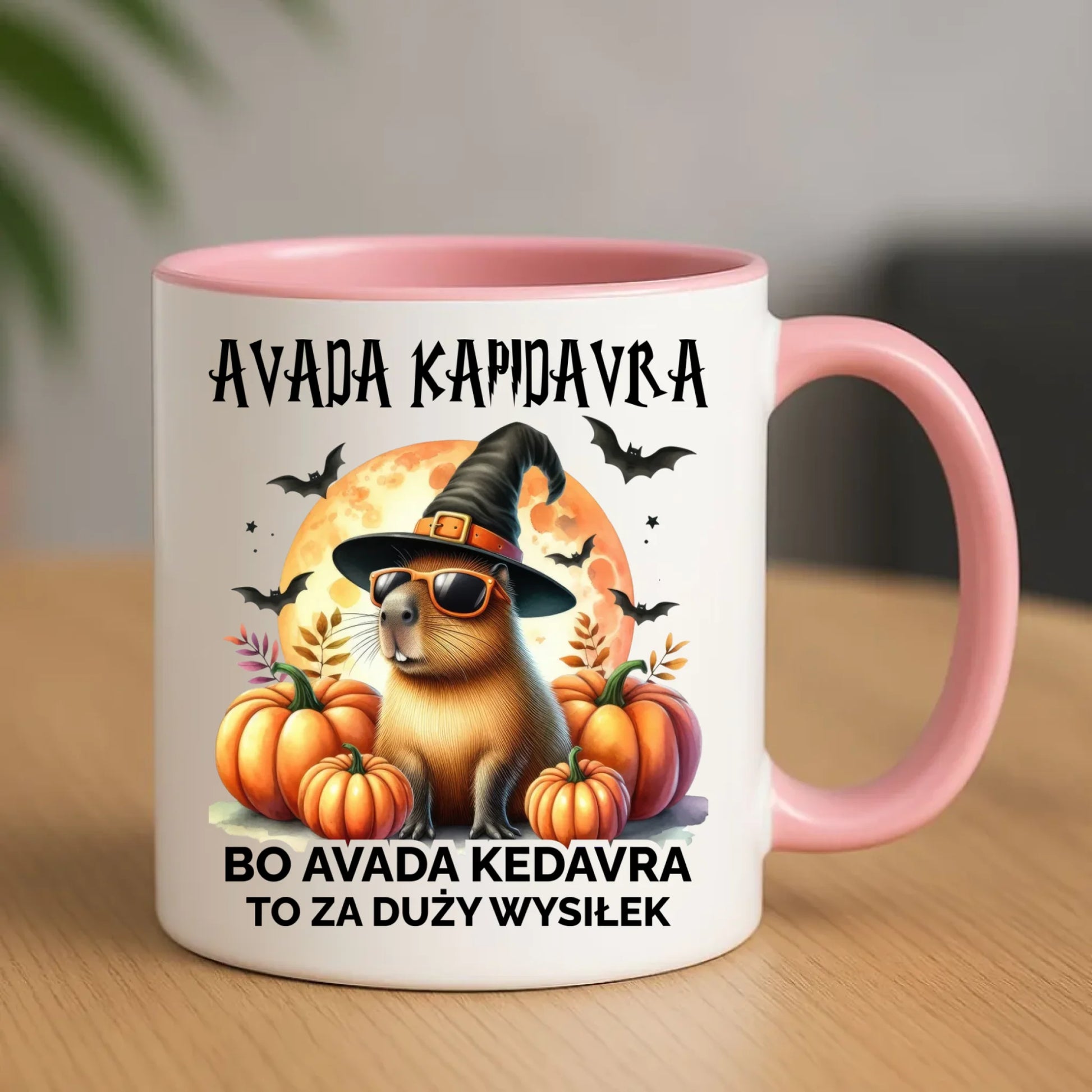 Kubek halloweenowy - Kapibara - Avada Kapidavra HL21 - StoryCups.pl