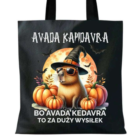 Torba halloweenowa - Kapibara - Avada Kapidavra HL21 - StoryCups.pl