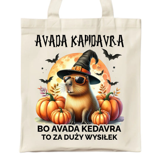 Torba halloweenowa - Kapibara - Avada Kapidavra HL21 - StoryCups.pl