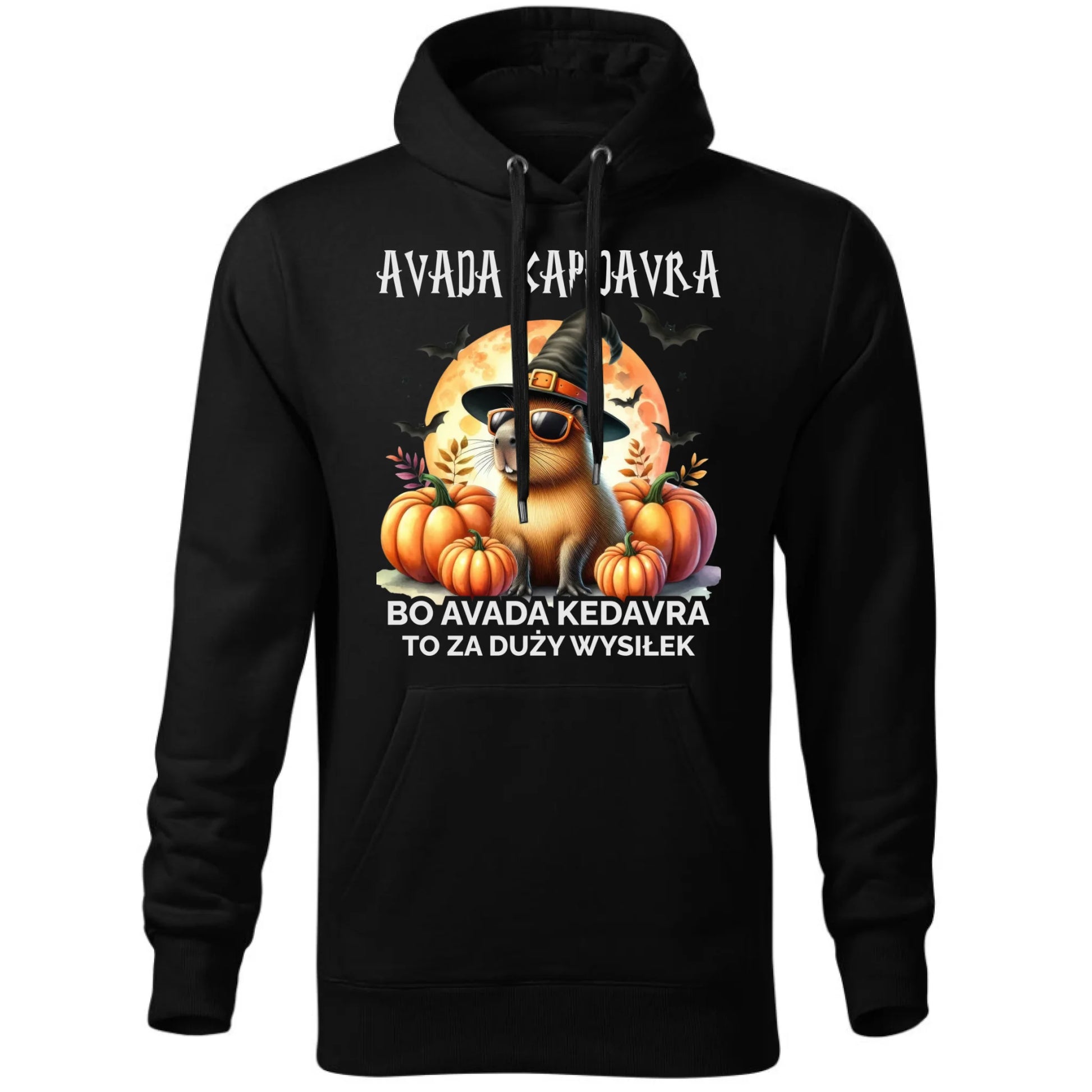 Bluza męska z kapturem halloweenowa - Kapibara - Avada Kapidavra HL21 - StoryCups.pl