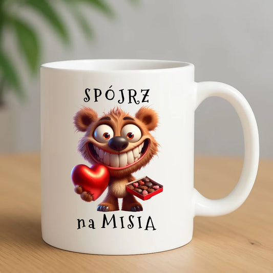 Kubek - Spójrz na Misia W31 - StoryCups.pl